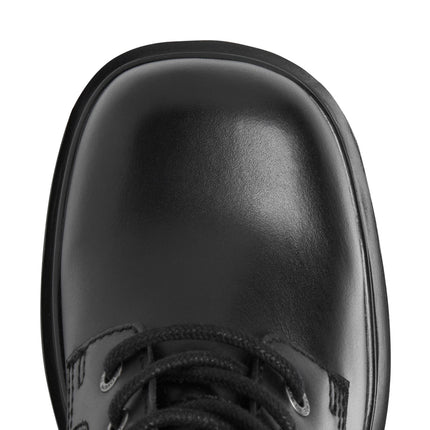Windsorsmith Womens Black Leather Platform Ankle Punk Boots - Totally