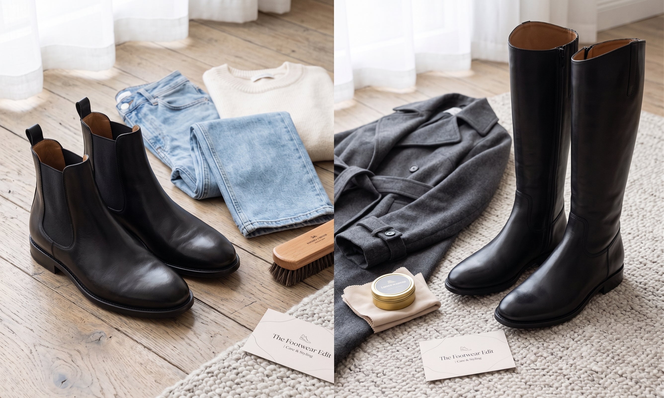 How to Style & Care for Women's Leather Chelsea & High Knee Boots
