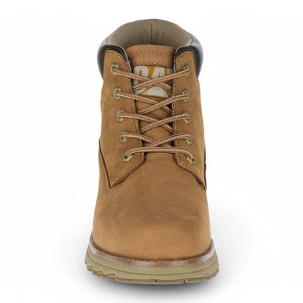 Caterpillar Men's Founder Brown Leather Everyday Ankle Boots