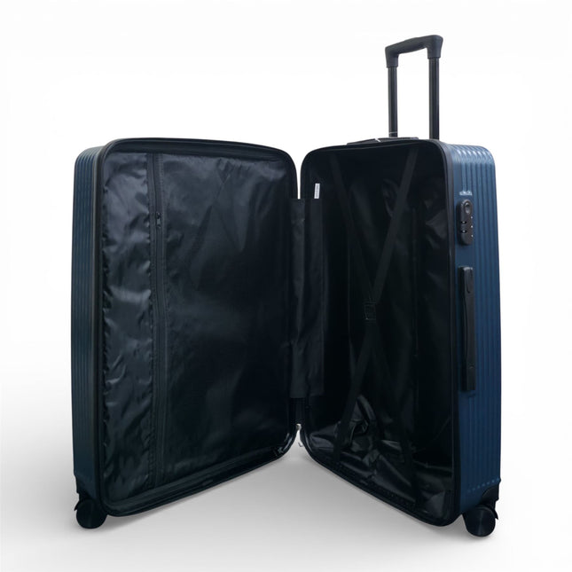 Hardshell Suitcase Set Robust 8 Wheel Luggage Cabin Case Bag