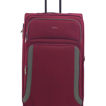 Soft Shell Suitcase Luggage Set Travel Light Carry On Cabin Bag