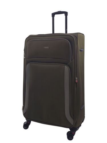 Soft Shell Suitcase Luggage Set Travel Light Carry On Cabin Bag