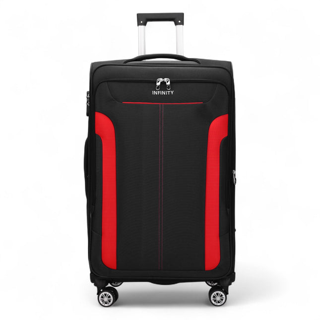 8 Wheel Lightweight Suitcase Luggage Travel Bags Set