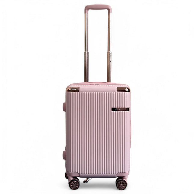Expandable Hard Shell 8 Wheels Luggage Travel Cabin Suitcase Set