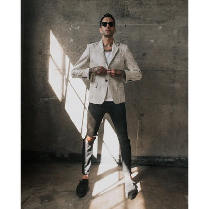 TUK Pointed Creeper Black Suede Monk Buckle Platform Shoes - A8139