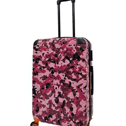 Hardshell Camo Robust ABS Suitcase Set