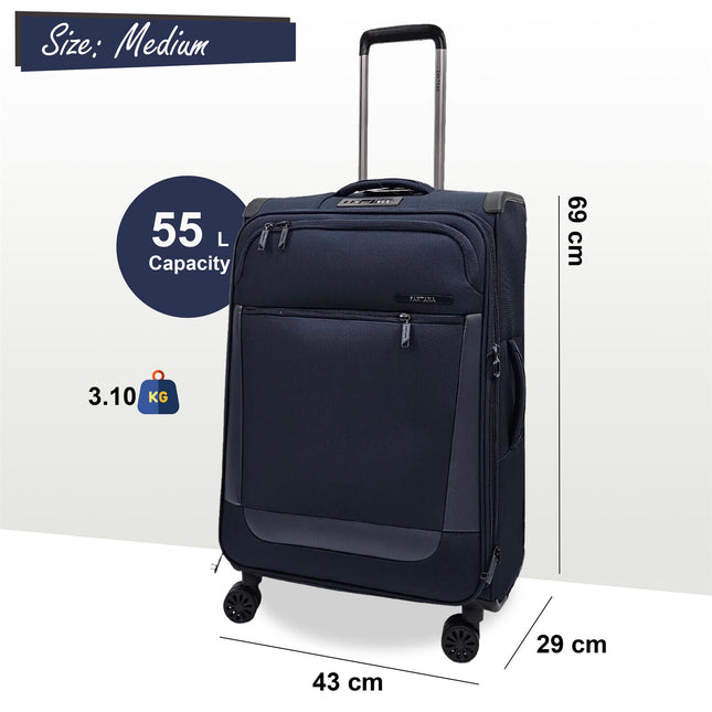 Lightweight  4 Wheel Luggage Suitcase