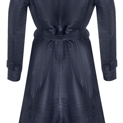 Womens Full Length Trench Coat-Alhambra