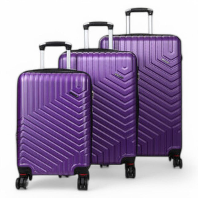 Expandable Hard Shell 8 Wheels Luggage Travel Cabin Bags Suitcase Set