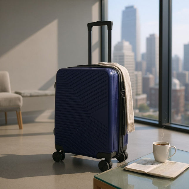 Hard Shell Cabin  48 x 37 x 20 cm Luggage Suitcase Suitable for Easyjet, Ryanair