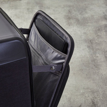 Lightweight Soft Suitcase 4 Wheel Luggage Travel Trolley Cases Cabin Bags