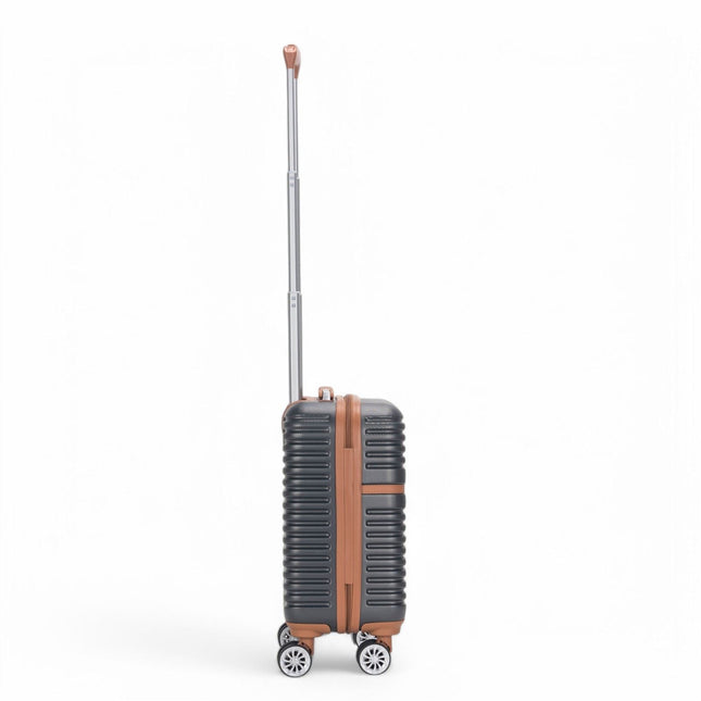 ABS Hardshell Underseat Cabin Suitcase 45 x 35 x 20 cm Luggage Suitable for Easyjet