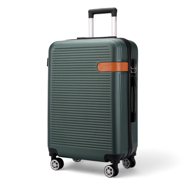 Hard Shell Classic Dual 4 Wheel Luggage Suitcase Set