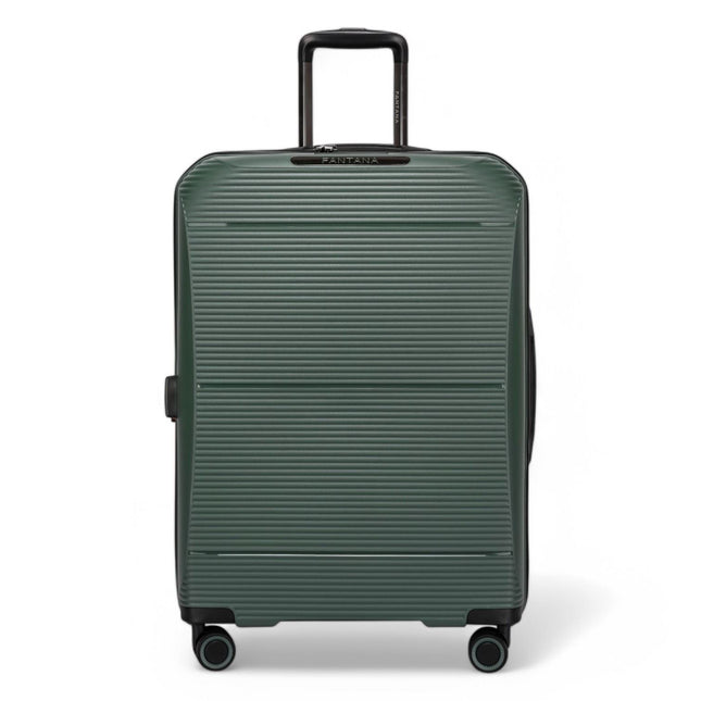 Expandable Hard Shell PP 8 Wheel Luggage Travel Cabin Holiday Bags Suitcase Set