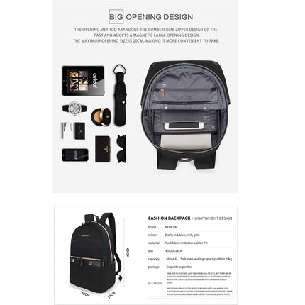 Backpack Rucksack 40 x 30 x 14 cm Underseat Travel Cabin Bag for Ryanair, Easy Jet