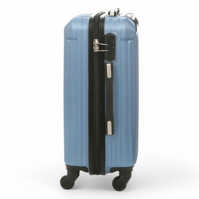 Hard Shell Cabin  55 x 27 x 22 cm ABS Suitcase Luggage Suitable for Easyjet, Ryanair
