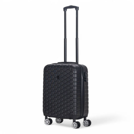 Strong ABS Hardshell Cabin Suitcase 55 x 40 x 20 cm Luggage Suitable for Easyjet, Ryanair