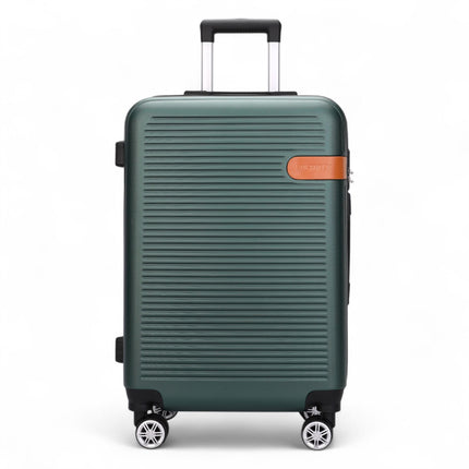 Hard Shell Classic Dual 4 Wheel Luggage Suitcase Set