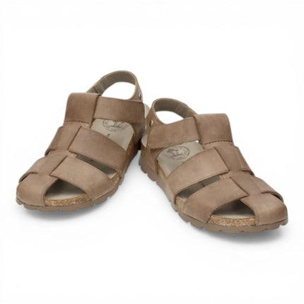 Panama Jack Men's Waterproof Taupe Leather Sandals - Stanley C8