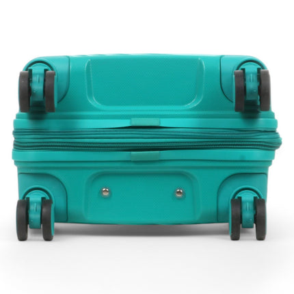 Expandable Hard Shell 8 Wheels Luggage Travel Cabin Suitcase Set
