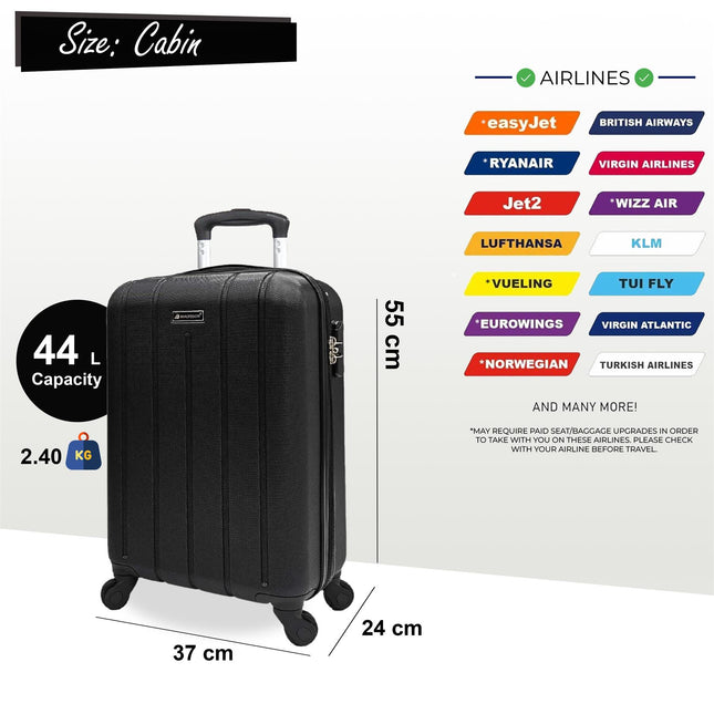 Robust ABS Hard Shell Luggage Suitcase