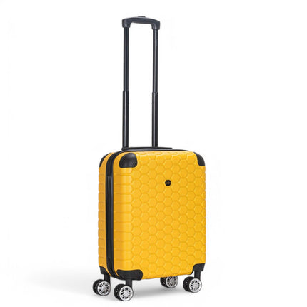 Strong ABS Hardshell Cabin Suitcase 55 x 40 x 20 cm Luggage Suitable for Easyjet, Ryanair