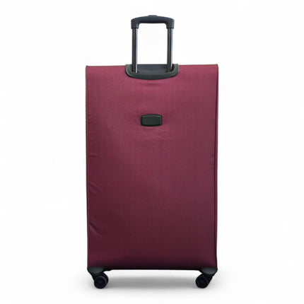 Expandable Soft 8 Wheel Lightweight Suitcase Luggage Travel Bags Set