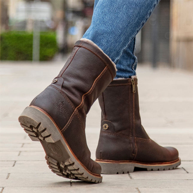 Panama Jacks Men's Fedro Igloo C10 Brown Leather Boots