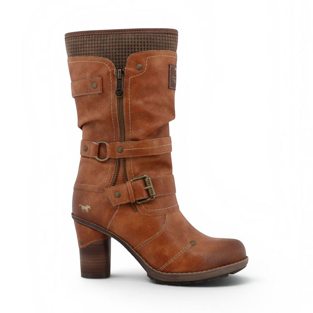 Mustang Women's Mid-Calf Heeled Long Boots - M0162001