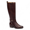 Pikolinos Women's Knee High Tall Caoba Brown Leather Boots - Daroca