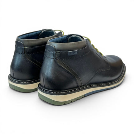 Pikolinos Men's Brown Leather Lace-Up Ankle Smart Boots - Berna