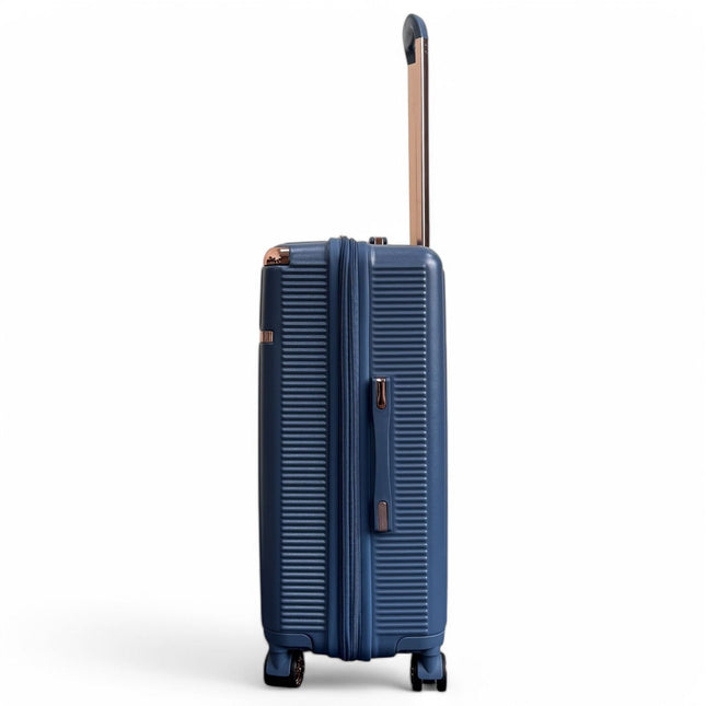 Expandable Hard Shell 8 Wheels Luggage Travel Cabin Suitcase Set