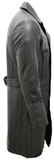 Mens Cowhide Leather Peacoat-Dortmund