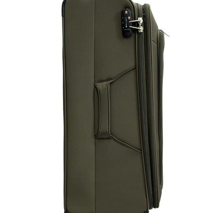 Soft Lightweight Dual 4 Wheel Suitcase Luggage