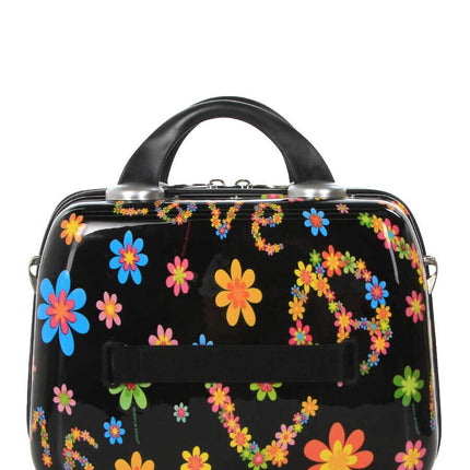 Hard Shell Printed Dual 4 Wheel Luggage Suitcase
