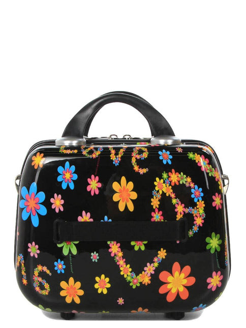 Hard Shell Printed Dual 4 Wheel Luggage Suitcase