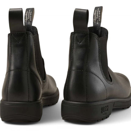 Rossi 301 Endura Black Leather Chelsea Boots