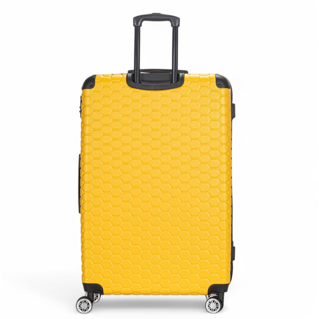 Hard Shell ABS 8 Wheel Luggage Travel Cabin Holiday Bags Suitcase Set