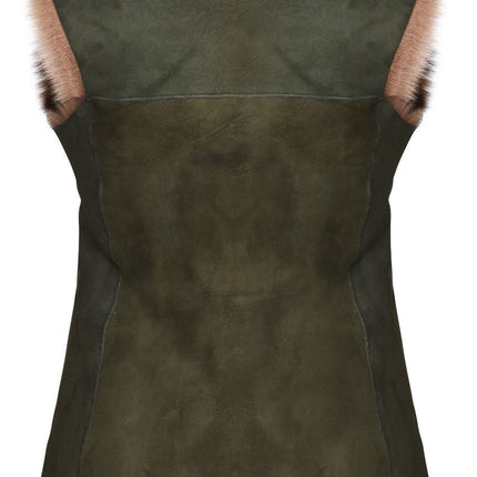 Women's Toscana Sheepskin Long Gilet-Sorocaba