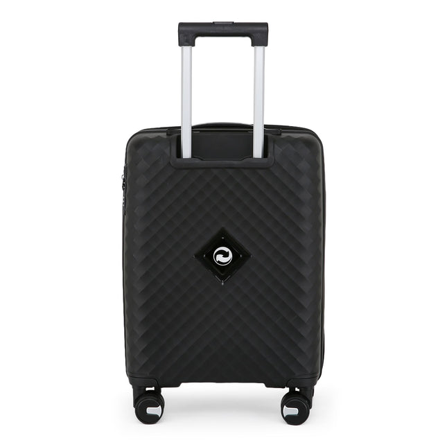 Dual 4 Wheel Robust Lightweight TSA Hard Shell Suitcase Luggage Travel Bags Set
