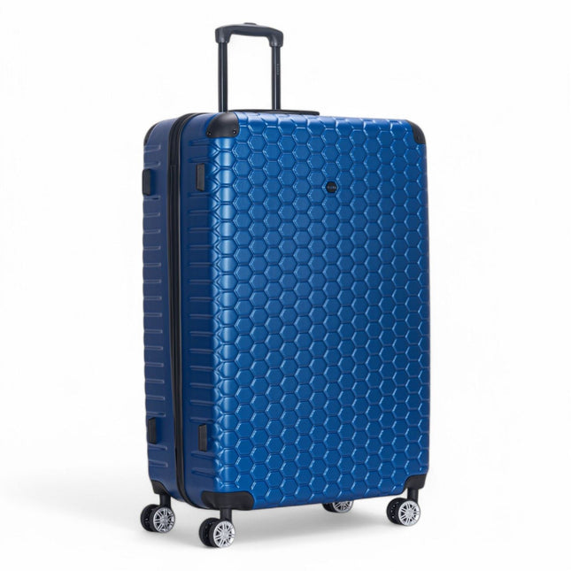 Hard Shell ABS 8 Wheel Luggage Travel Cabin Holiday Bags Suitcase Set