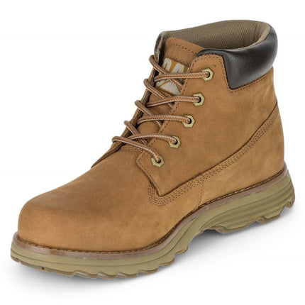 Caterpillar Men's Founder Brown Leather Everyday Ankle Boots