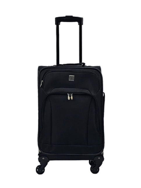 Lightweight Suitcases 4 Wheel Luggage Travel Cases Soft Bags Cabin Set