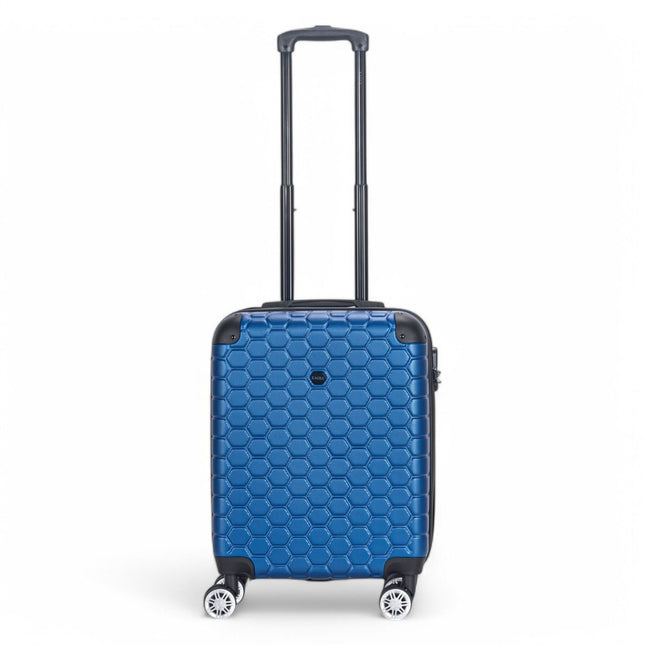Strong ABS Hardshell Cabin Suitcase 55 x 40 x 20 cm Luggage Suitable for Easyjet, Ryanair