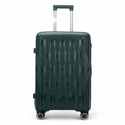 Hard Shell Suitcase Cabin TSA Luggage Travel Set