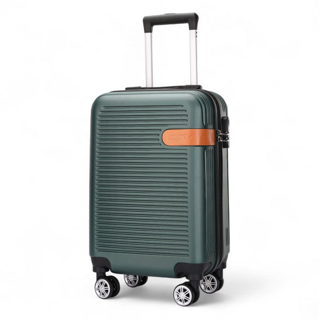 Hard Shell Classic Dual 4 Wheel Luggage Suitcase Set