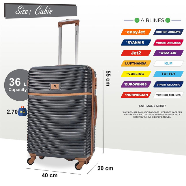 Hardshell ABS Suitcase Luggage Travel Set