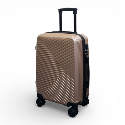 Hardshell Suitcase Set Robust 8 Wheel Luggage Cabin Case Bag