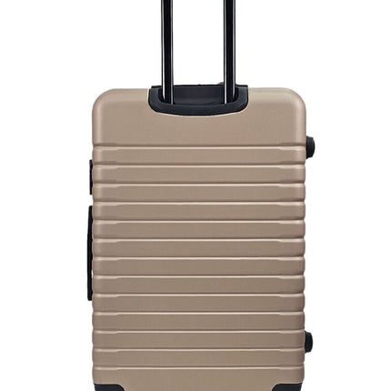 Lightweight Gold Hard Shell ABS Suitcase Luggage Set