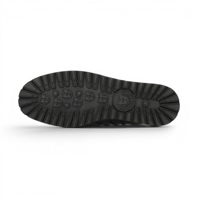 Mephisto Rainbow Men's Leather Black Walking Shoes - Mamouth 714